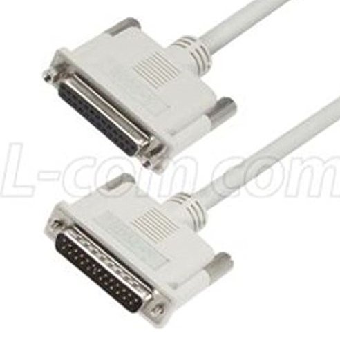 LCOM, CS2N25MF-6, Cable, Db25M/F Dbl Shld 6'