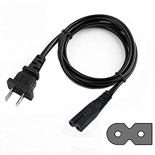 Replacement Power Cord for Philips 40PFL3706/F7 40PFL4707/F7 40PFL4706/F7