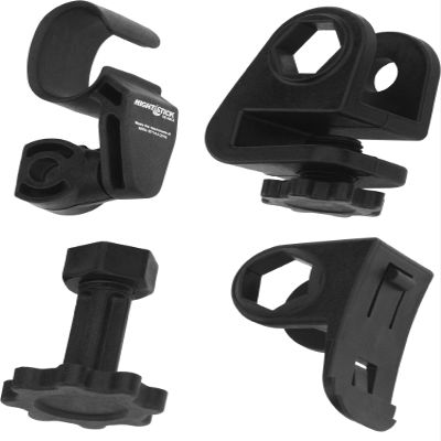 Nightstick NS-HMC6 Multi-Angle Helmet Mount for Accessory Slot Or Brim