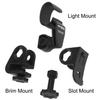 Nightstick NS-HMC6 Multi-Angle Helmet Mount for Accessory Slot Or Brim view 4