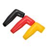 CoCocina Electric Guard Motor Winch Cable Terminal Boot Black/Yellow/Red Rubber Cover - Red view 2