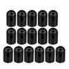 uxcell Pack of 16 Lamp Socket 0-250V E27 58x37mm Light Holder Plastic Black view 1