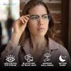 Blue Light Blocking Glasses Anti-Fatigue Computer Glasses Prevent Eye Strain Vintage Mettal Gaming Glasses view 2