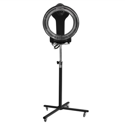 Funnylife Salon Black Orbiting Infrared Hair Dryer with Rolling Floor Stand Base