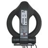 Funnylife Salon Black Orbiting Infrared Hair Dryer with Rolling Floor Stand Base view 3