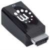 Manhattan Products HDMI to VGA Micro Converter, HDMI Male to VGA Female with Audio, Optional USB Micro-B Power Port, Easily Connect Between HDMI and VGA - Black (151542) view 2