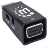 Manhattan Products HDMI to VGA Micro Converter, HDMI Male to VGA Female with Audio, Optional USB Micro-B Power Port, Easily Connect Between HDMI and VGA - Black (151542) view 4