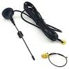 433mhz 5dbi Antenna SMA Plug Connector Straight with Magnetic Base for Ham Radio + SMA Female to IPX Female Connector Cable Ships from USA view 1