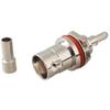 5QTY BNC Jack Female Connector Straight Bulkhead with O-Ring Crimp for RG316 RG174 LMR100 Cable Ships from USA view 1
