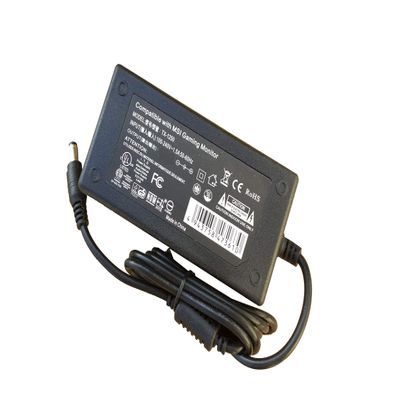 AC Adapter - Power Supply for MSI Optix MAG24C Curved LED Monitor 24"