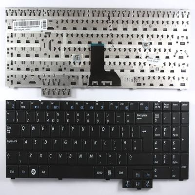 Keyboards4Laptops UK Layout Black Replacement Laptop Keyboard Compatible with Samsung R618