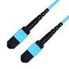 MPO Female to MPO Female Fiber Patch Cable 12 Fibers OM3 50/125 Multimode Trunk Cable, Type B (4m) view 3