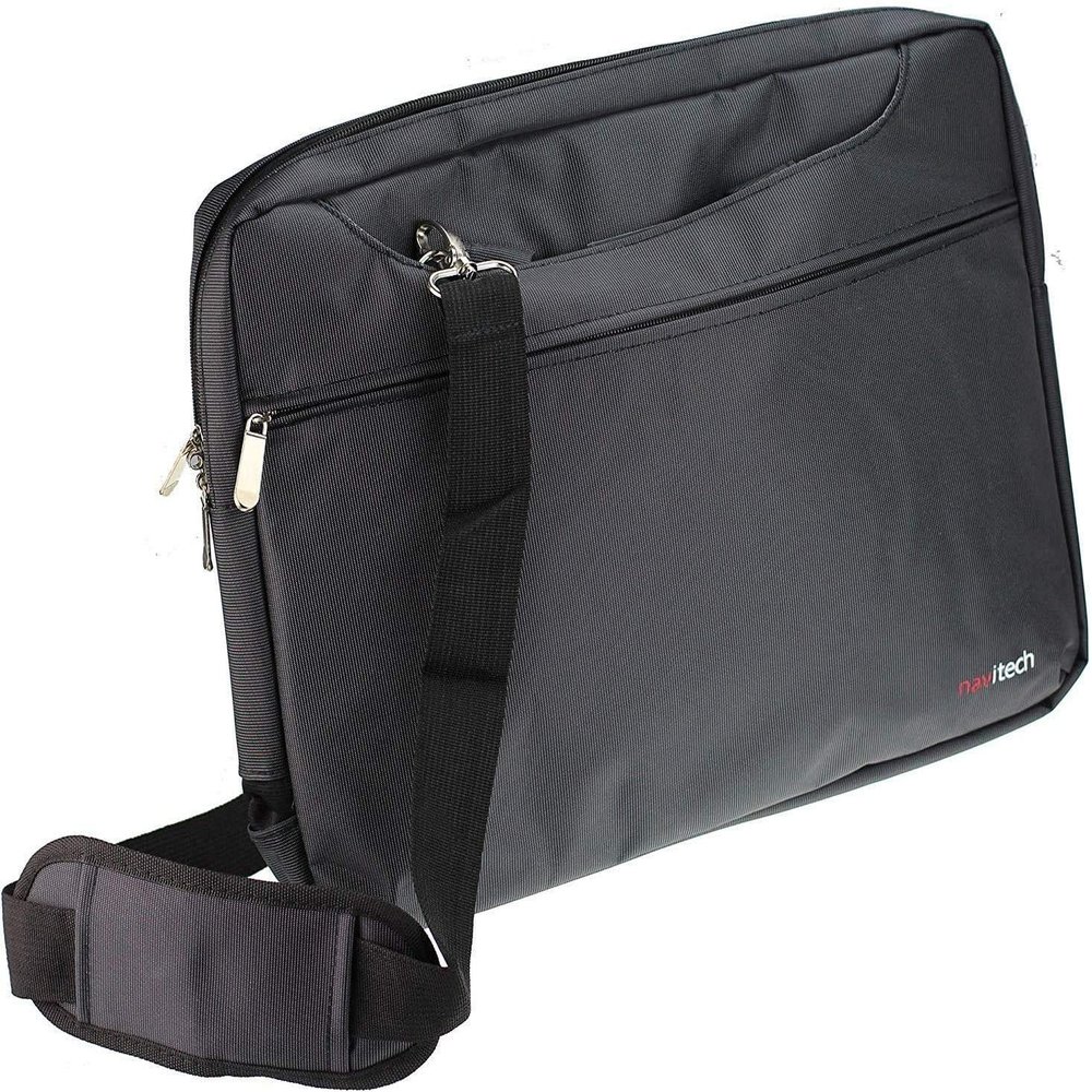 Navitech Black Carry Case/Cover Bag for Portable DVD Players Including The Nevir NVR-2782DVD-PCU 10.1"