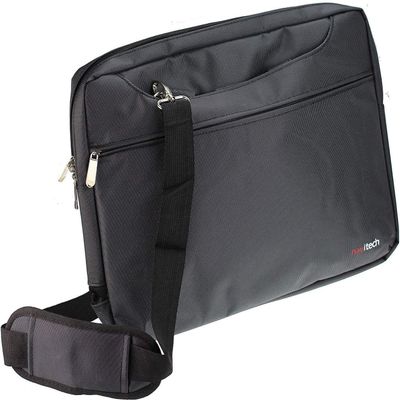 Navitech Black Carry Case/Cover Bag for Portable DVD Players Including The Sylvania SDVD1048