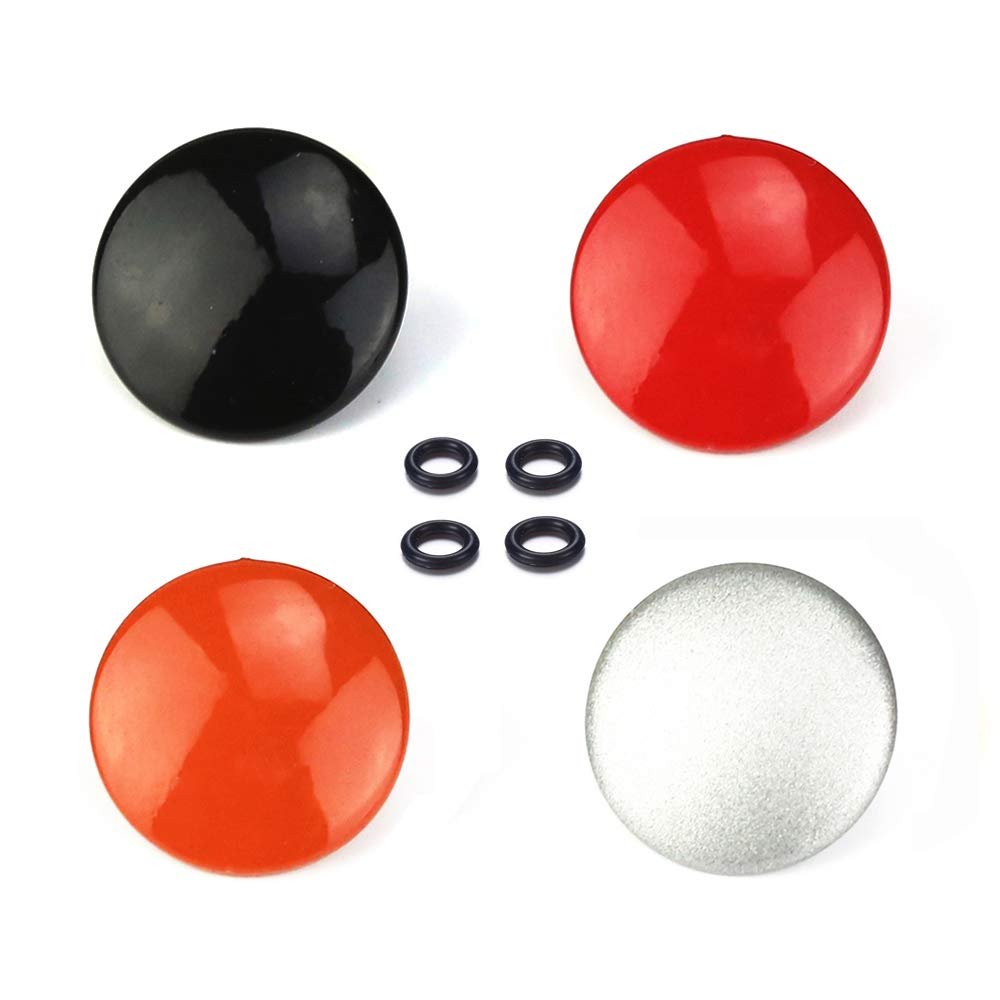 LXH C11 (4 Packs) Metal Bulged Surface Soft Release Button Finger Touch for Fujifilm XT20 X100F X-T2 X100T X-PRO2 X-T10 X-PRO1 X-E2S X100 X100S X10 X20 X30 X-E1 X-E2 STX-2