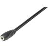 3.5mm Stereo Socket to 2 x RCA Plugs 300mm view 3