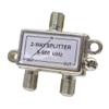 Two Way TV Splitter with Power Pass - F Connectors - Die Cast view 1