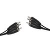 3 x RCA Plugs to 3 x RCA Plugs - 5m view 1