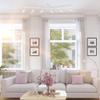 Globe Electric 59353 Grayson 6-Light Adjustable S-Shape Track Lighting, White Color, Matte Finish, 8.66", Bulbs Not Included view 2