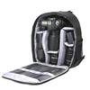Docooler Grey Backpack - Waterproof Camera Bag, Small DSLR Camera Backpack with Customizable Interior, for Canon Sony - 33 * 26.5 * 12.5cm / 12.99 * 10.43 * 4.92 inches view 1