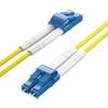 2m OS2 LC to LC Fiber Patch Cable, Single Mode SFP Fiber Jumper, Duplex LC-LC 9/125um, LSZH, 6.6ft, for 1G/10G SMF SFP Transceiver, Router, Networks and More view 1