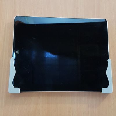 3D Cabin Tablet Wall/Mount/Bracket : Grey (Devices Up to 9.5Mm Thinkness)