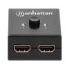 MANHATTAN Products 4K BI-Directional 2-Port HDMI Splitter/Switch, 4K@30Hz, Manual Selection, Passive (No Power Required), Black view 3