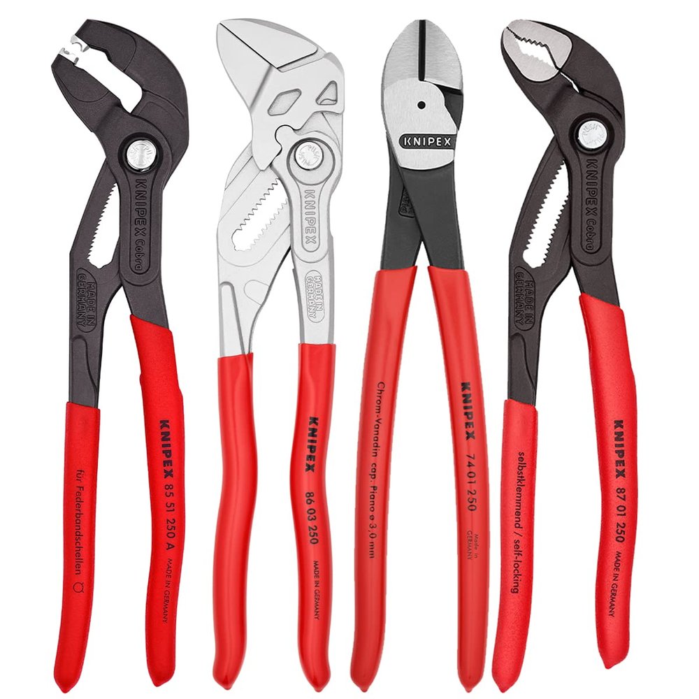 4 Pc Automotive Pliers Set