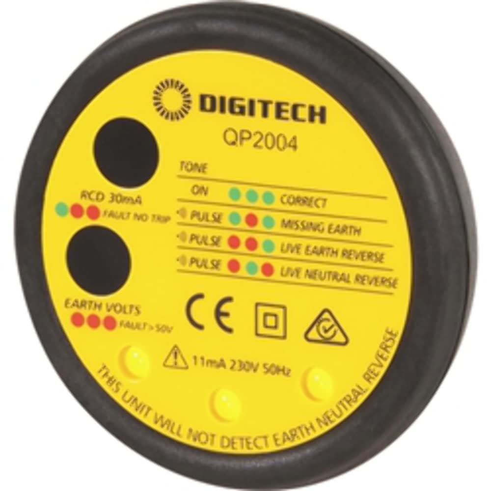 Digitech Electrical Power Point and Earth Leakage Tester