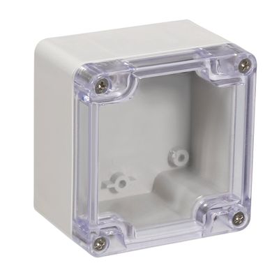 uxcell 83x81x56mm/3.27x3.19x2.2inch Wateproof Electronic ABS Plastic DIY Junction Project Box Enclosure Case Outdoor/Indoor with Clear Cover
