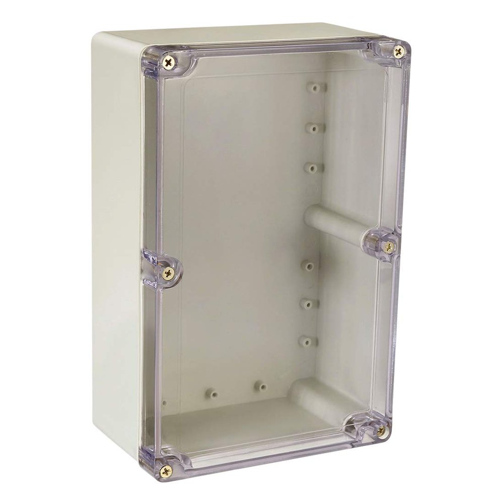 uxcell 230x150x87mm/9.06x5.91x3.43inch Wateproof Electronic ABS Plastic DIY Junction Project Box Enclosure Case Outdoor/Indoor with Clear Cover
