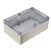 uxcell 230x150x87mm/9.06x5.91x3.43inch Wateproof Electronic ABS Plastic DIY Junction Project Box Enclosure Case Outdoor/Indoor with Clear Cover view 2