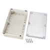 uxcell 230x150x87mm/9.06x5.91x3.43inch Wateproof Electronic ABS Plastic DIY Junction Project Box Enclosure Case Outdoor/Indoor with Clear Cover view 3