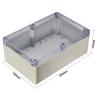 uxcell 230x150x87mm/9.06x5.91x3.43inch Wateproof Electronic ABS Plastic DIY Junction Project Box Enclosure Case Outdoor/Indoor with Clear Cover view 4