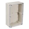 uxcell 240x160x90mm/9.45x6.3x3.54inch Wateproof Electronic ABS Plastic DIY Junction Project Box Enclosure Case Outdoor/Indoor with Clear Cover view 1