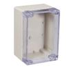 uxcell 160x110x90mm/6.3x4.33x3.54inch Wateproof Electronic ABS Plastic DIY Junction Project Box Enclosure Case Outdoor/Indoor with Clear Cover view 1