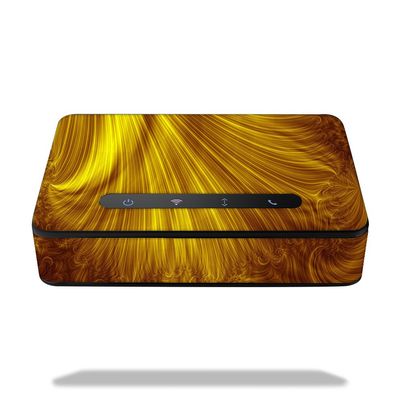 MightySkins Skin Compatible with Amazon Echo Connect - Golden Locks | Protective, Durable, and Unique Vinyl Decal wrap Cover | Easy to Apply, Remove, and Change Styles | Made in The USA