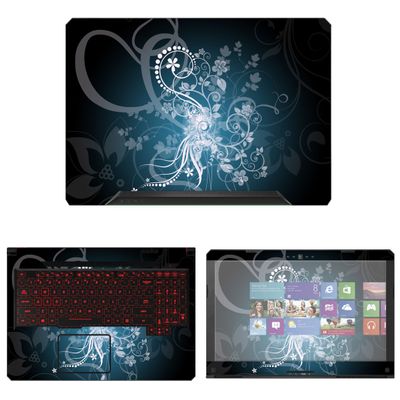 Decalrus - Protective Decal Skin Sticker for Asus TUF Gaming Laptop FX504 (15.6" Screen) case Cover wrap AStuf15_Fx504-46