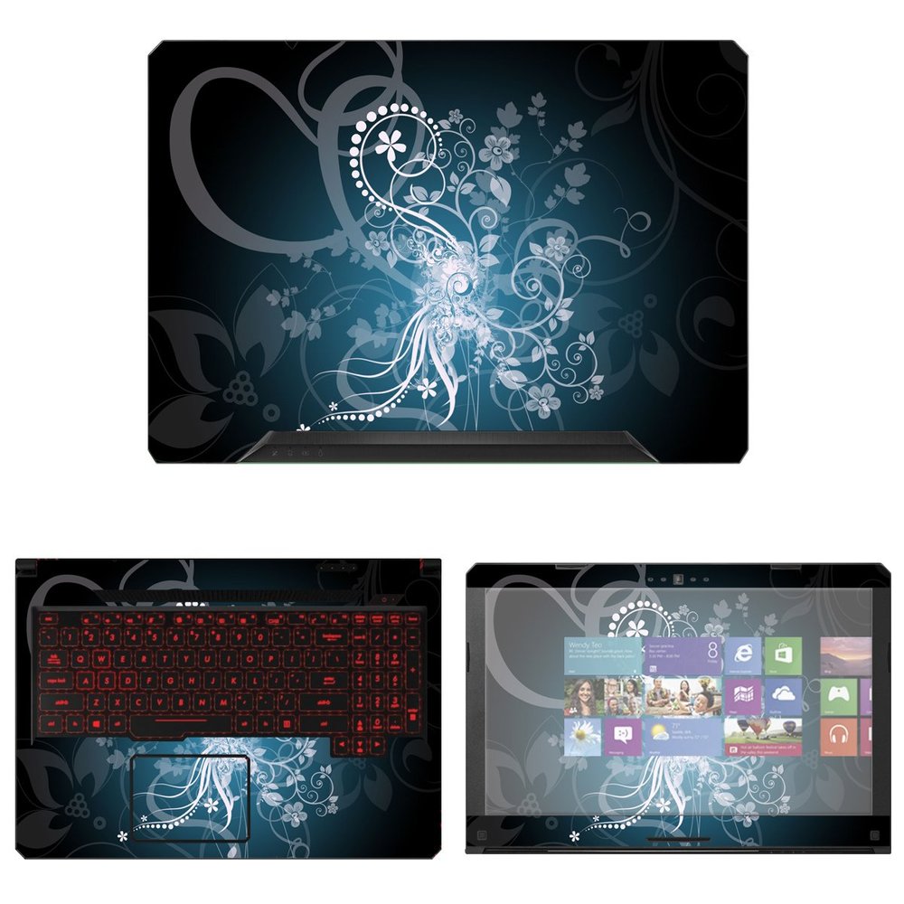 Decalrus - Protective Decal Skin Sticker for Asus TUF Gaming Laptop FX504 (15.6" Screen) case Cover wrap AStuf15_Fx504-46
