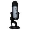Blue Yeti USB Mic for Recording & Streaming on PC and Mac, 3 Condenser Capsules, 4 Pickup Patterns, Headphone Output and Volume Control, Mic Gain Control, Adjustable Stand, Plug & Play - Lunar Gray view 1