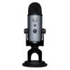 Blue Yeti USB Mic for Recording & Streaming on PC and Mac, 3 Condenser Capsules, 4 Pickup Patterns, Headphone Output and Volume Control, Mic Gain Control, Adjustable Stand, Plug & Play - Lunar Gray view 3