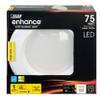 Feit Electric 5-6 inch LED Recessed Downlight - Pre-Mounted Trim - Standard Base Adapter - 3000K CCT Bright White - Dimmable- 75W Equivalent - 45 Year Life - 925 Lumens, LEDR56/930CA view 3