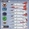 Fur Ball Aero Design 1/48 US Navy F9F-8T/TF-9J Cougar Trainer CAG Decal view 2