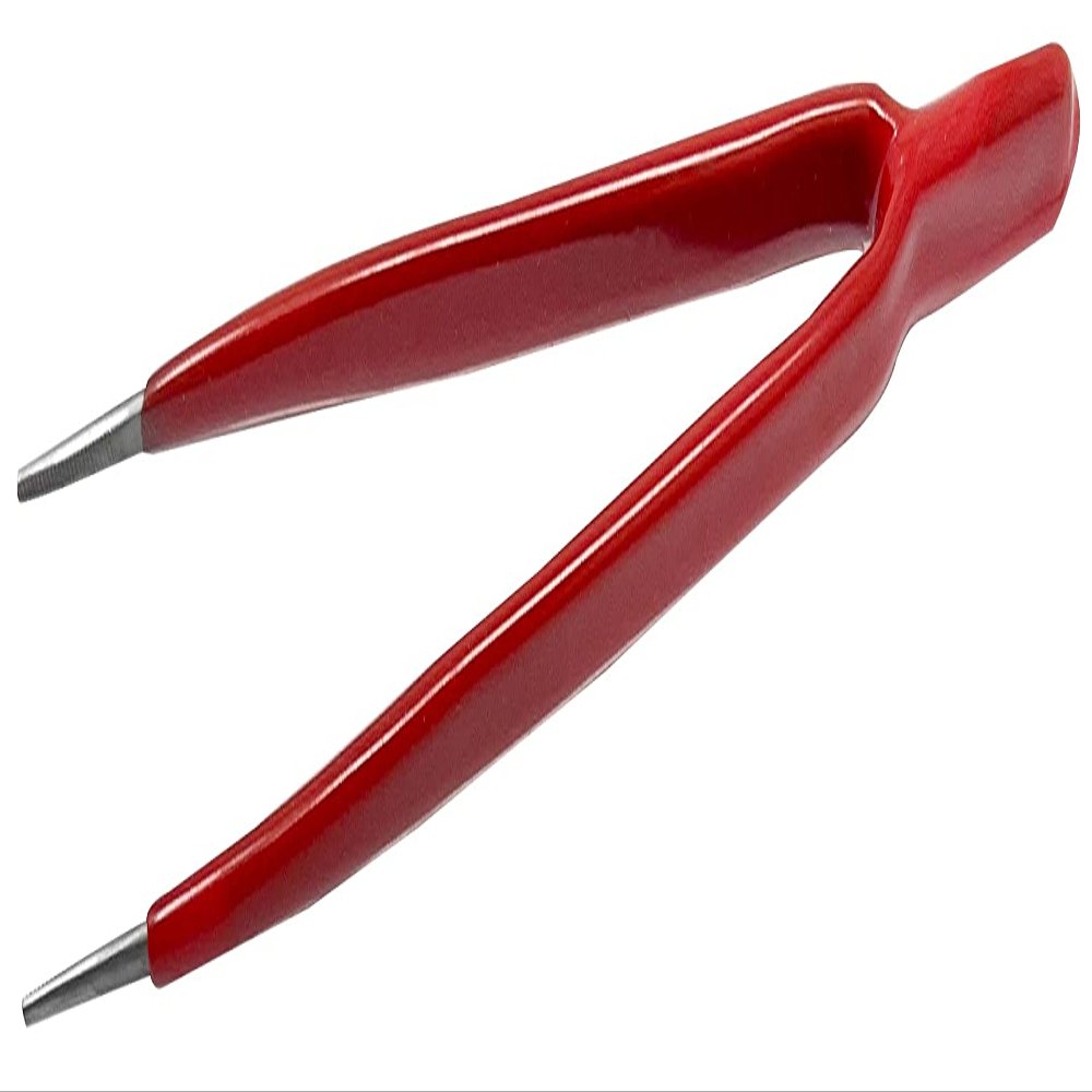 6" Straight Fine-Tipped Insulated Tweezers Jewelry Making Electronic Computer Repair Tool