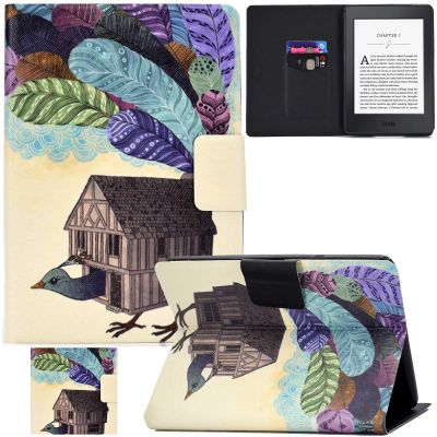 Artyond Case for Kindle Paperwhite,Lightweight Slim Folio Card Slots with Auto Wake/Sleep Case for 6" Amazon Kindle Paperwhite 1234 E-Reader (2012, 2013, 2015, 2016 and 2018 Version) (Family)