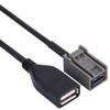 Acouto 60cm Car USB 2.0 AUX in Adapter Cable Audio Extension Wire for for 2009 Onward view 3