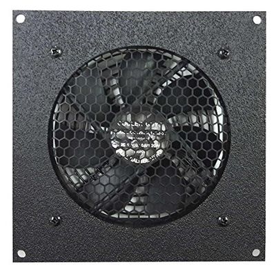 Coolerguys Programmable Thermal Controlled Cooling Kits for Cabinets, AV, and Components (Plastic, Single 120mm)