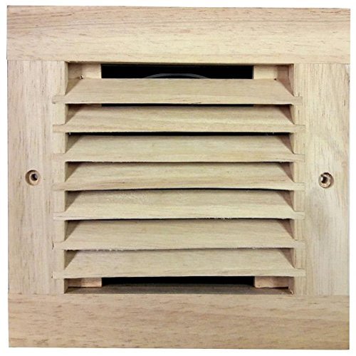 Coolerguys Programmable Thermal Controlled Cooling Kits for Cabinets, AV, and Components (Oak, Single 120mm)
