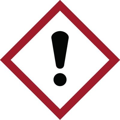 Brady 121209, 2" x 2" Polyester GHS Acute Toxic Picto Label, Black/Red on White, 2 Rolls of 250 pcs
