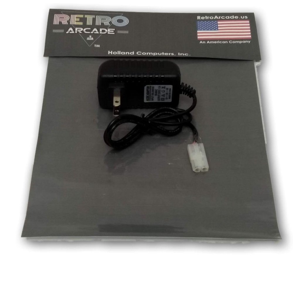 RetroArcade.us 3 inch Arcade Game LED trackball Power Supply with 2 pin molex Connector.